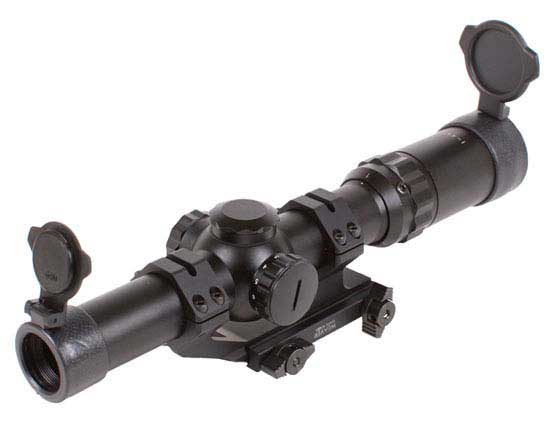 Millett 1 4x24 Dsm Designated Marksman Rifle Scope Tactical Spr 30mm