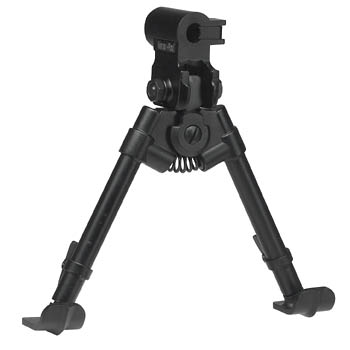 Versa-Pod Model 20: 7-9" prone bipod with ski feet and universal tactical adaptor (150-200), feature