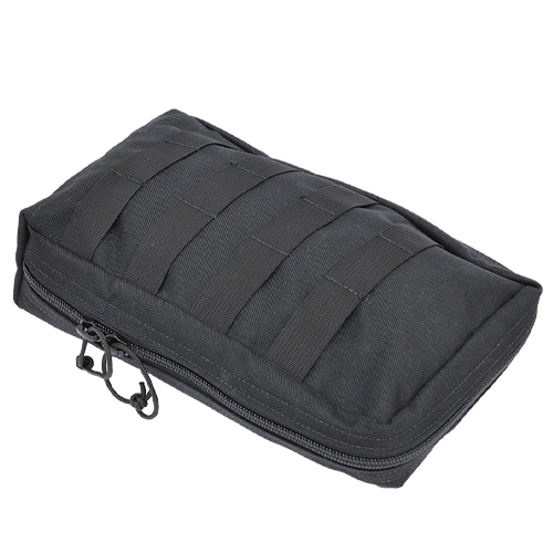 Black MOLLE pouch, includes inside pockets to hold Versa-Pod bipods and ...