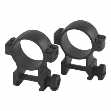 Kensight USTS - Standard 25.4mm (1 Inch) HIGH PROFILE 4140 All Steel See Through Scope Rings