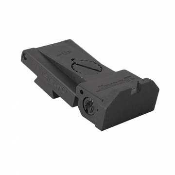 Kensight - Bomar (BMCS) - Adjustable Target 1911 Rear Sight, Fully Serrated Sight Blade - Beveled Co