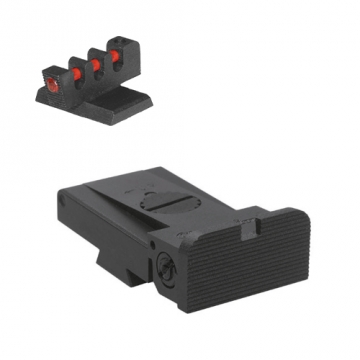 Kensight - LPA TRT - Rounded Serrated Blade, Adjustable Target 1911 Rear Sight (860-053) w/ 0.200" T