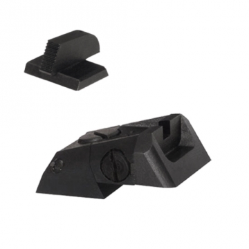 Kensight - (DAS) - Adjustable Rear 1911 Sight - Fully Adjustable, Recessed Blade, Fits NOVAK Sight D