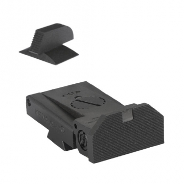 Kensight - LPA TRT - Beveled Serrated Blade, Adjustable Target 1911 Rear Sight (860-083) w/ 0.200" T