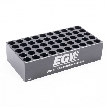 EGW Case Gauge Ammo Checker 9mm 50-hole