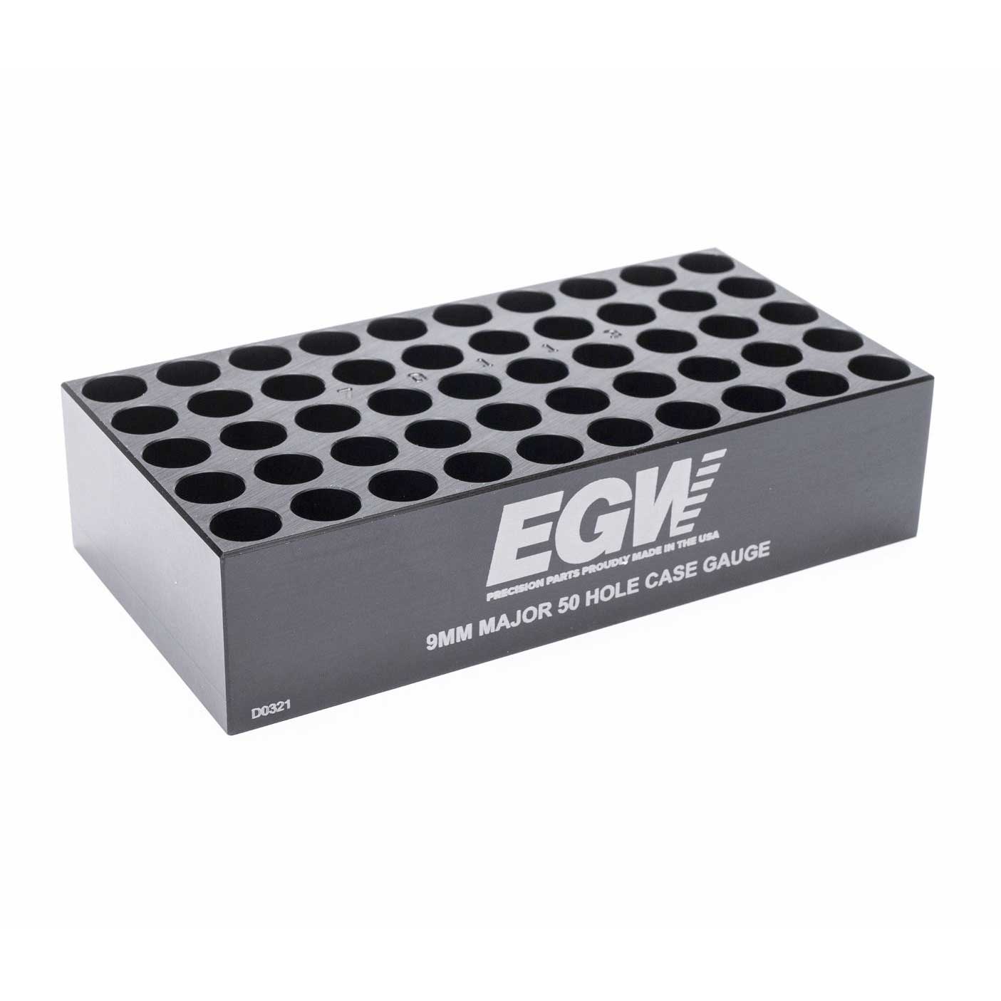 EGW Case Gauge Ammo Checker 9mm Major 50-Hole