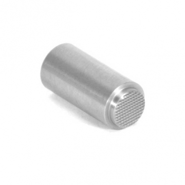 EGW 1911 Spring Plug Standard Nose Stainless Steel Solid End Checkered