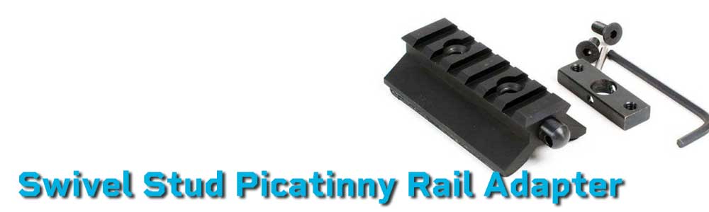 Swivel Stud Picatinny Rail Adapter