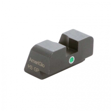 Ameriglo Rear Night Sight for SIG Sauer/ Springfield XD, Hellcat (non OSP) Green Tritium single dot