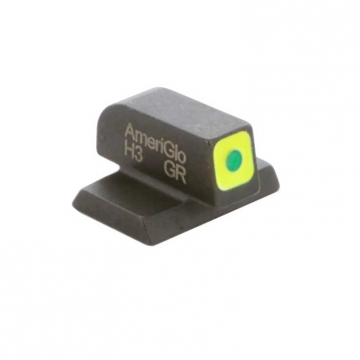 Ameriglow Front Night Sight for M&P (Excludes EZ) - Green Tritium LumiGreen Square Outline