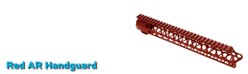 Red AR Handguard