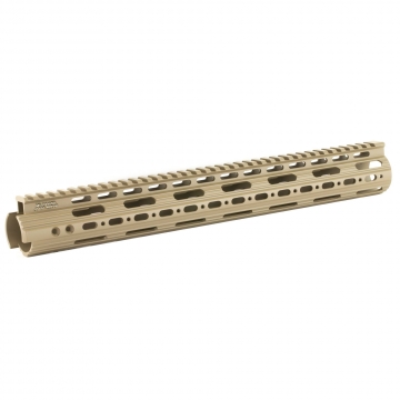 Utg Pro Ar 15" Spr Slm Ff Handguard Fde