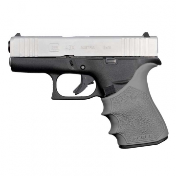 Hogue HandALL Beavertail Grip Sleeve for Glock 43X/48 - Slate Grey