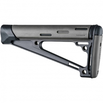Hogue Overmolded Fixed Buttstock Grey Fits A2 Buffer Tube