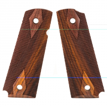 Hogue Grip 1911 Govt Coco Chckd Ambi