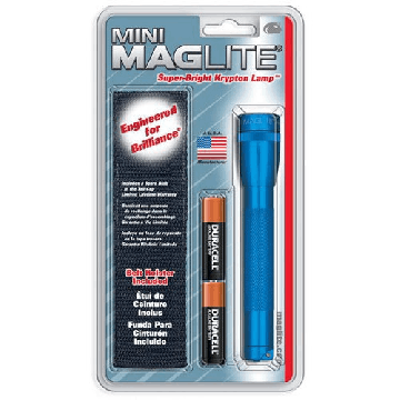 M2a Mini Mag 2 Aa-cell Incandescent Flashlight W/holster