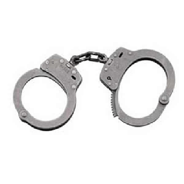 Model 103 Chain-linked Stainless Steel Handcuffs