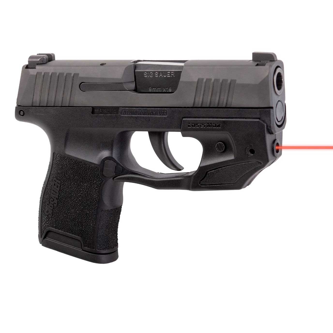 LaserMax CenterFire Laser with GripSense (Red) for Sig Sauer P365, P365 ...