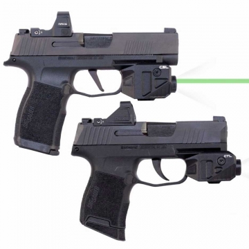 Viridian C5L Sig P365 Green Laser Light Combo with SAFECharge