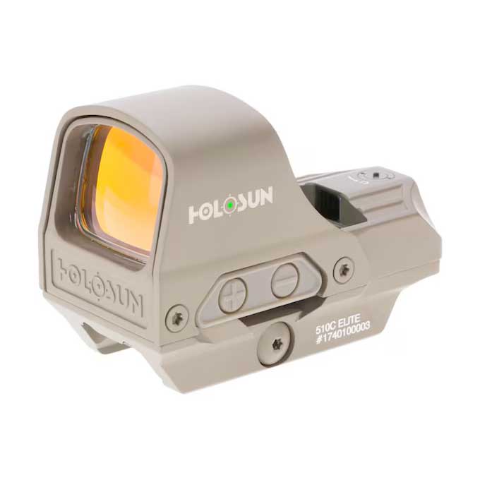 Holosun HS510C-GR FDE: with Green Circle Dot