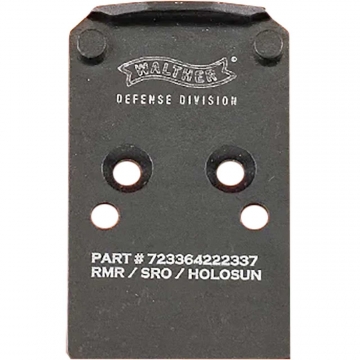 C&H Precision Optic Plate for Walther PDP 1.0 to Trijicon RMR / SRO / Holosun 407C / 507C