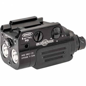 Surefire XR2 - Compact Rechargeable Handgun Light + Red Laser Sight  (XR2-A-RD)