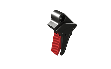 Compact Size Pistol Aluminum Flat Trigger Assembly