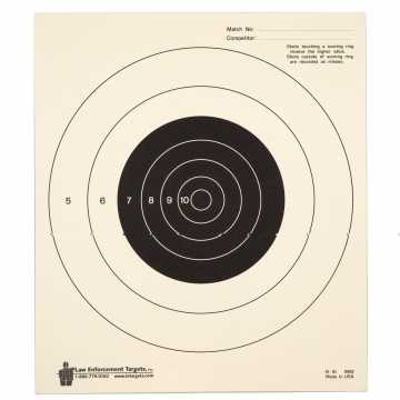 Action Target  Bullseye Tag Paper 100pk