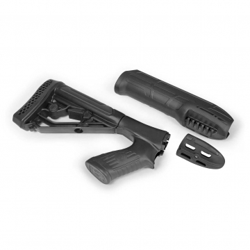 Adaptive Tactical EX Performance Adjustable Stock & Forend - Remington 870, 12g - Black