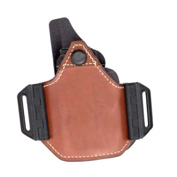 Bianchi Model #175 Shenandoah Dual-Carry Holster for Glock 43/43X/48 - Tan - Left Hand