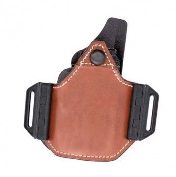 Bianchi Model #175 Shenandoah Dual-Carry Holster for Glock 43/43X/48 - Tan - Right Hand