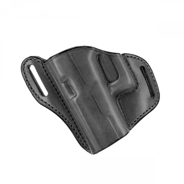 Bianchi Model 58 P.I. Belt Slide Holster for Glock 17, 19, 22, 23 - Black , Left Hand