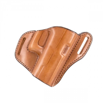 Bianchi Model 58 P.I. Belt Slide Holster for Glock 17, 19, 22, 23 - Tan, Right Hand