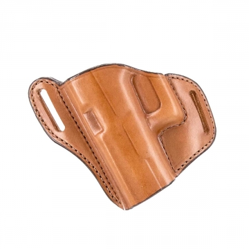 Bianchi Model 58 P.I. Belt Slide Holster for Glock 17, 19, 22, 23 - Tan, Left Hand