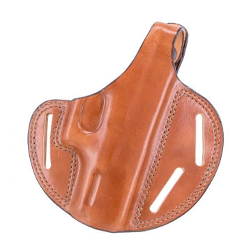 Bianchi Model 7 Shadow II 3-Slot Pancake-Style Holster w/ Thumbsnap for Glock 19  Right Hand - Tan