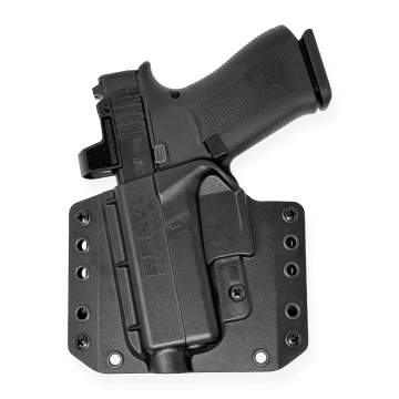 Bravo Concealment OWB Holster for Glock 43X MOS (Left Hand)