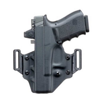 Crucial Concealment Covert OWB Holster for Glock 19 - Black - Right Hand