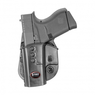 Fobus Evolution Paddle Holster for Glock 43/43X for Glock 43/43X/48 with out rail - Left Hand