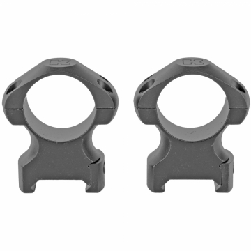 Konus 1" Scope Rings – High Height, Matte Black