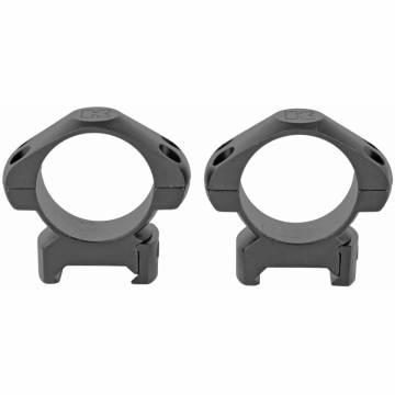 Konus 30mm Scope Rings – Medium Height, Matte Black