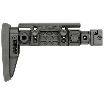 Midwest Industries AK Alpha Folding Stock - Black