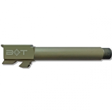 Backup Tactical Threaded Barrel for Glock 19 – OD Green