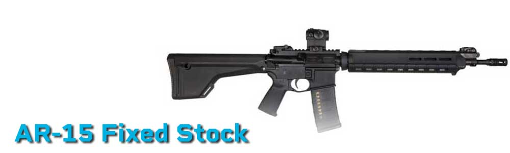 ar 15 fixed stock lower