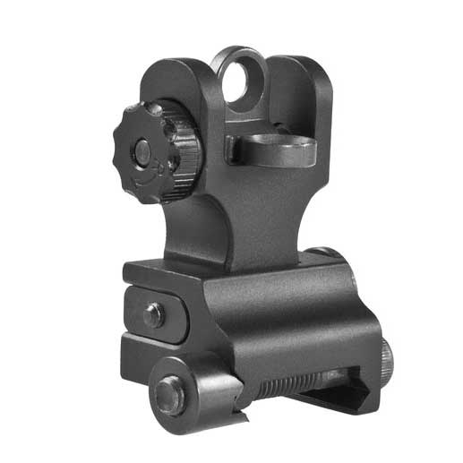 AR-15 Sights: Samson Manufacturing BUIS AR15 Folding Rear Sight [ON SALE]