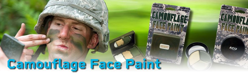 Camouflage Face Paint  Bobbie Weiner's Camo Paint