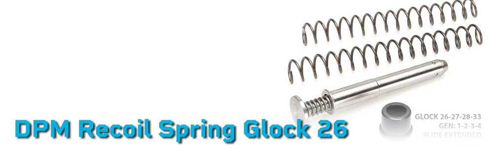 DPM Recoil Spring Glock 26