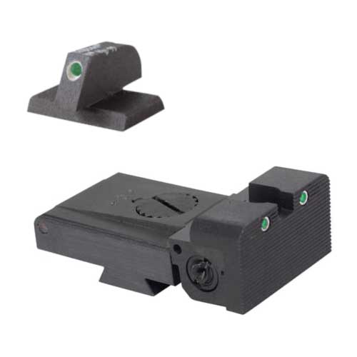 Kensight Target Lpa Cut 1911 Night Sights With Rounded Blade 0200