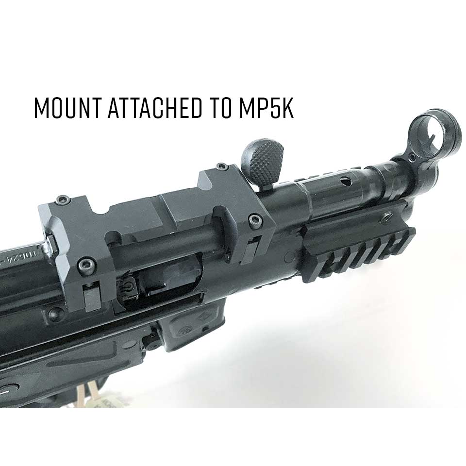 MP5 Optic Mount / MP5 Red Dot Mount (MP5 Claw Mount) Samson