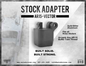 Matador Arms AR-15 Vector Stock Adapter