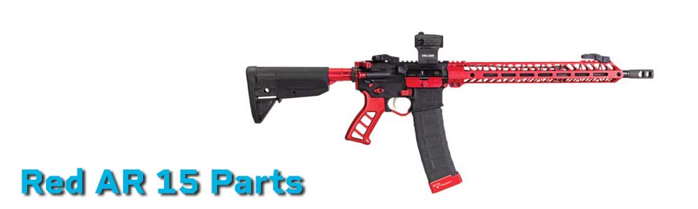 Red AR-15 Parts